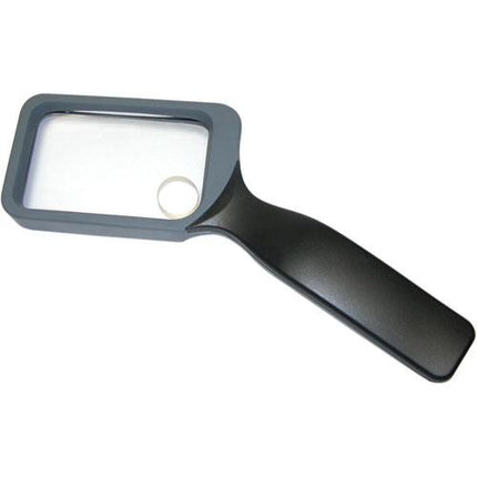 Carson JS-18 Magnificador de Mano 2x con Lente Bifocal 6.5x Compacto