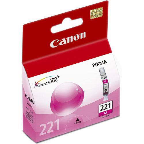 Canon CLI-221 Tanque de Tinta Magenta para Impresoras PIXMA