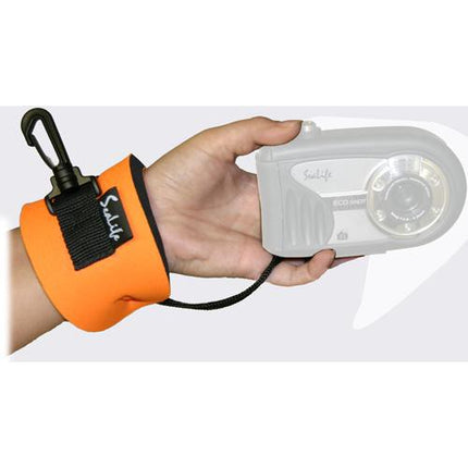 SeaLife Float Strap Correa Flotante Naranja Alta Visibilidad Clip Rápido