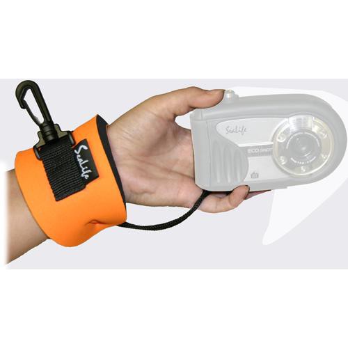 SeaLife Float Strap Correa Flotante Naranja Alta Visibilidad Clip Rápido