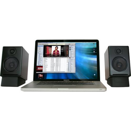 Audioengine HD3 Sistema de Altavoces Bluetooth con Amplificador 15W Pieza Blanca Brillante