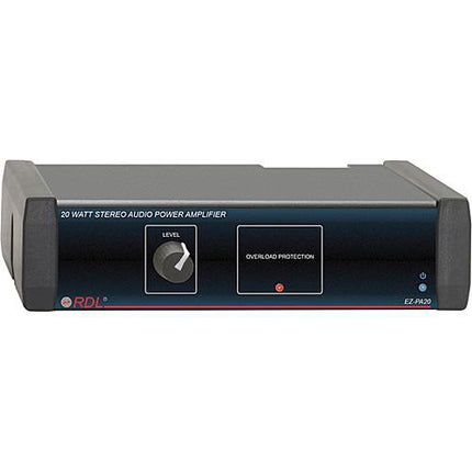 RDL EZ-PA20 Amplificador de potencia estéreo 20W pico 10W RMS 8 Ohms
