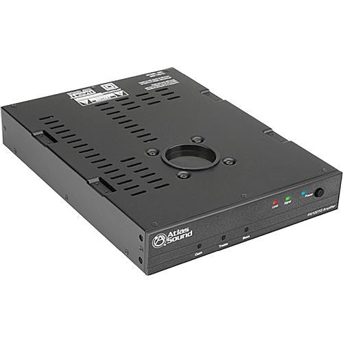 AtlasIED PA1001G Amplificador Mono Canal 100W 70/100V Montaje en Poste 1 RU Mixer 2 Fuentes