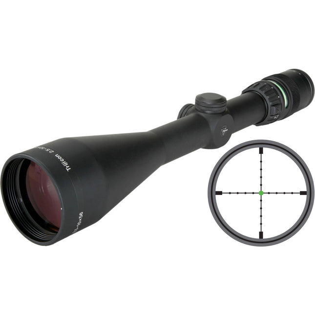 Trijicon AccuPoint 2.5-10x56 Visor para rifle Tubo 30mm Retícula dual iluminada