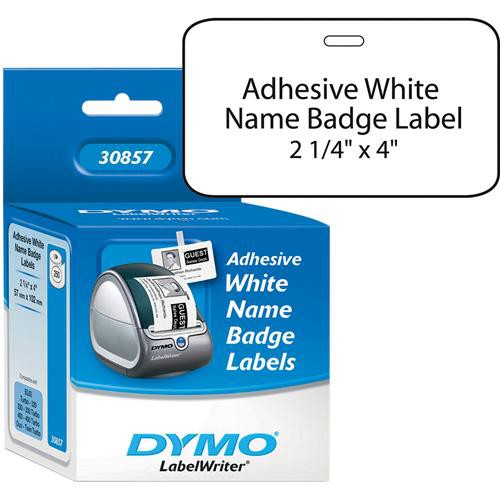 Dymo Badge con Etiquetas Adhesivas 2 1/4 x 4 Pulg 250 Etiquetas
