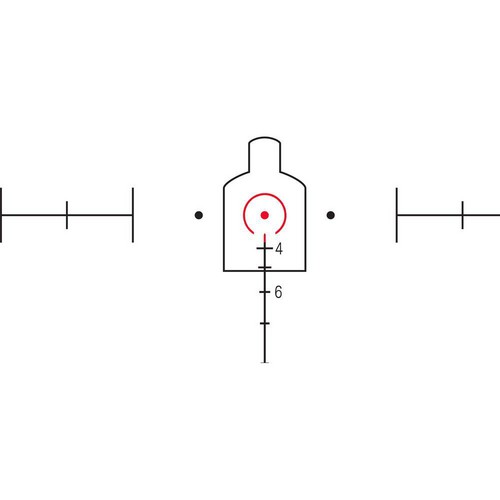 Trijicon 4x32 ACOG Visor Rifle Matte Black Doble Iluminación