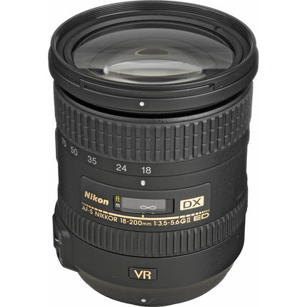 Nikon AF-S DX NIKKOR 18-200mm f/3.5-5.6G ED VR II Objetivo F-Mount VR II Estabilizador
