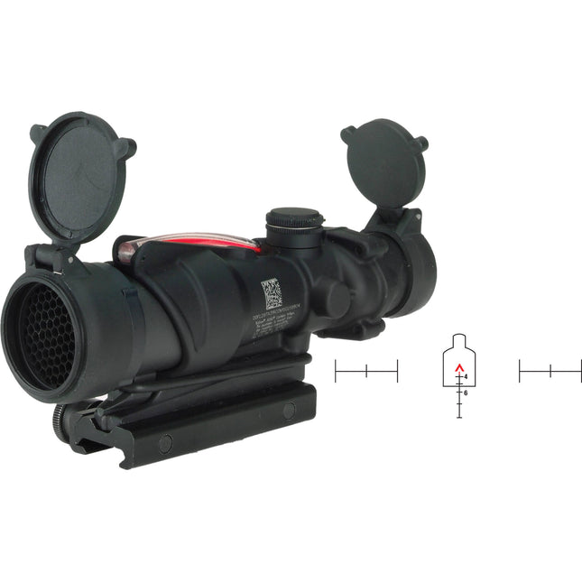 Trijicon 4x32 ACOG Army visor de rifles dual iluminado 5.56x45