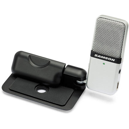 Samson Go Mic Micrófono USB para Mac y Windows Audio 44.1 48kHz Plata