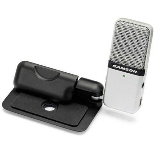 Samson Go Mic Micrófono USB para Mac y Windows Audio 44.1 48kHz Plata