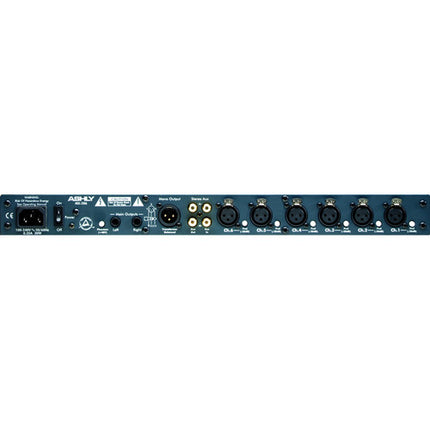 Ashly MX206 Mezclador Estéreo para Micrófonos 6 Canales Rack Mountable