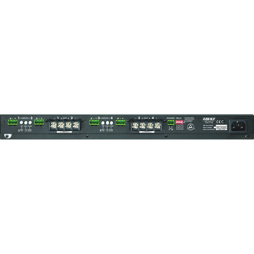 Ashly SRA Series SRA-4150 Amplificador de Potencia 4 Canales 150W Convección