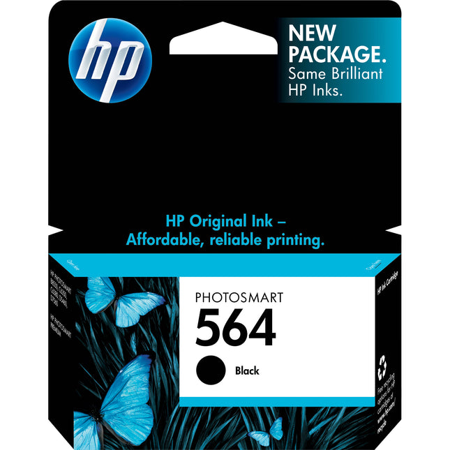 HP 564 Cartucho de Tinta Negro Estándar Tanque de Tinta Negra