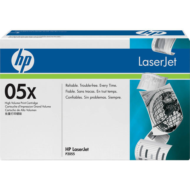 HP LaserJet 05X Cartucho de Tóner Negro 6500 Páginas para P2055