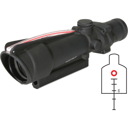 Trijicon 3.5x35 ACOG Visor para Rifle con Retículo Rojo Dual Impermeable