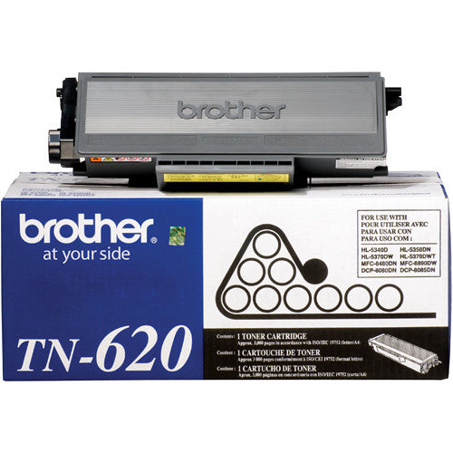 Cartucho de tóner negro Brother TN-620 para impresoras láser Brother DCP y MFC