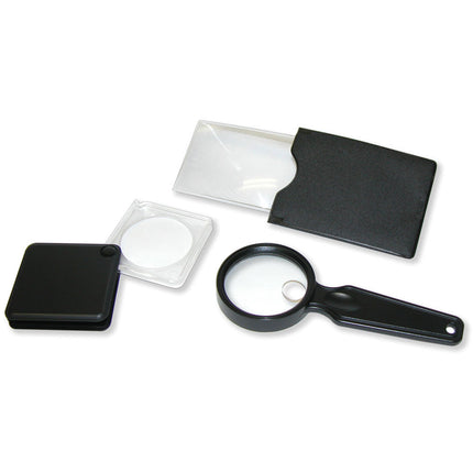 Carson VP-01 Kit de lupas 3x 2.5x 6x para manualidades con garantía limitada