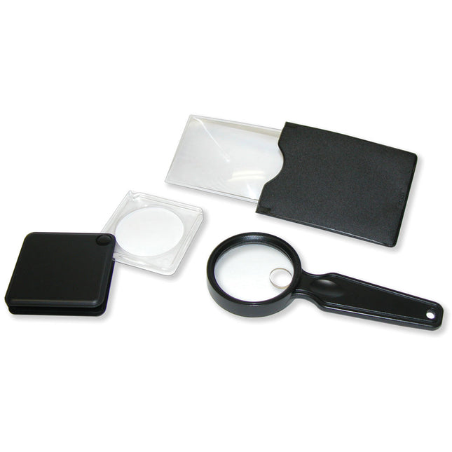 Carson VP-01 Kit de lupas 3x 2.5x 6x para manualidades con garantía limitada