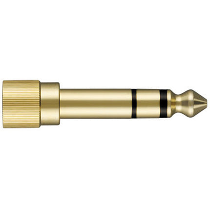Adaptador roscado Shure HPAQA1 ¼" chapado en oro con garantía de 2 años
