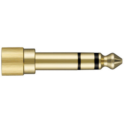 Adaptador roscado Shure HPAQA1 ¼" chapado en oro con garantía de 2 años