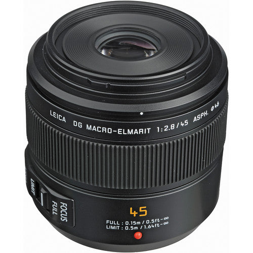 Panasonic Leica DG Macro-Elmarit 45mm f/2.8 ASPH. MEGA O.I.S. Objetivo Macro 1:1 estabilizador óptico