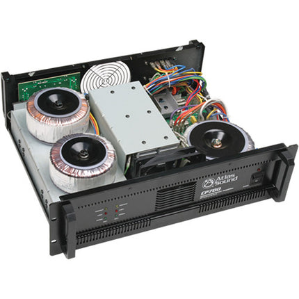 AtlasIED CP700 amplificador comercial 700W doble canal 350W por canal negro