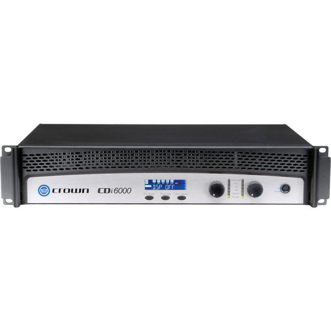 Crown Audio CDi 6000 Amplificador Comercial de 2 Canales 2100W 2RU Rackmount