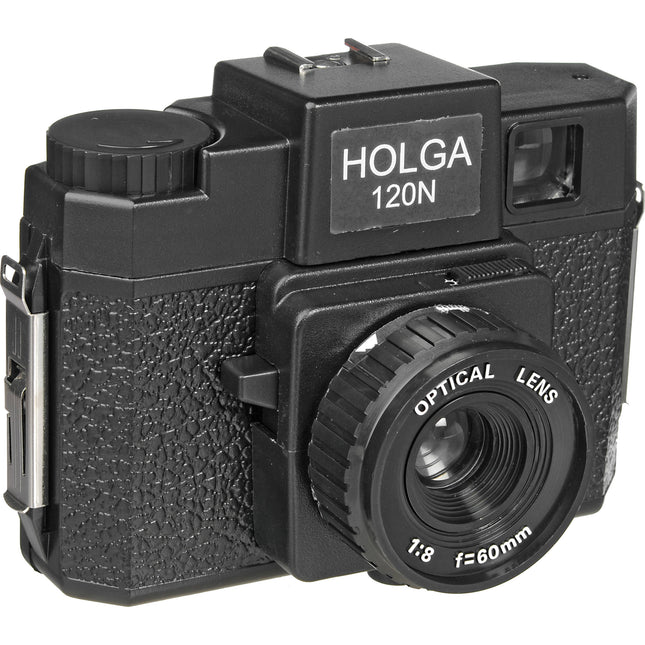 Holga 120N Cámara de Película Formato Medio 60mm f8 Máscaras 6x45 y 6x6