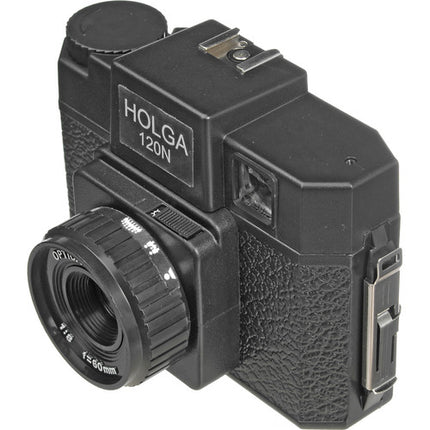 Holga 120N Cámara de Película Formato Medio 60mm f8 Máscaras 6x45 y 6x6