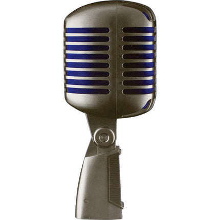 Shure Super 55 Micrófono Dinámico Supercardioide Respuesta 60Hz-17kHz Chrome Azul