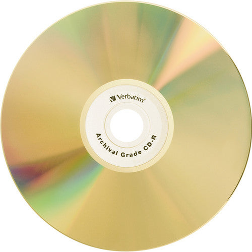 Verbatim CD-R Disco Archivador Oro 700MB con Garantía Limitada
