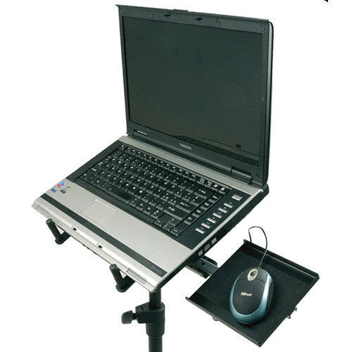 QuikLok LPH-003 Soporte para Portátil con Altura Ajustable Bandeja para Ratón