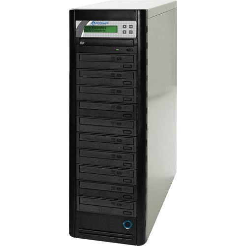 Microboards QD 1:10 Duplicador CD DVD con Pantalla LCD y Control