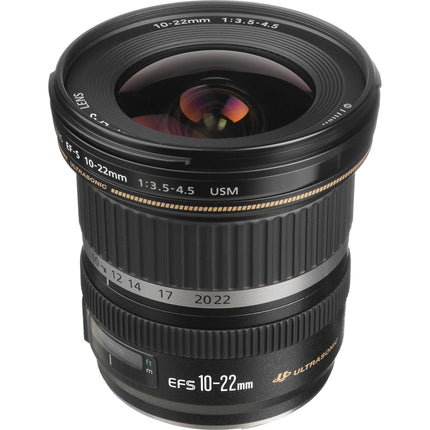 Objetivo Canon EF-S 10-22mm f/3.5-4.5 USM Gran Angular APS-C con Motor Ultrasonido