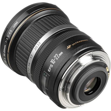 Objetivo Canon EF-S 10-22mm f/3.5-4.5 USM Gran Angular APS-C con Motor Ultrasonido