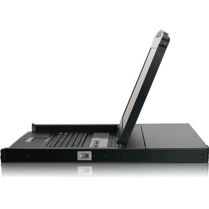 IOGEAR 8 Puertos 17" LCD Combo Switch KVM con Monitor 1280x1024 y Teclado Integrado