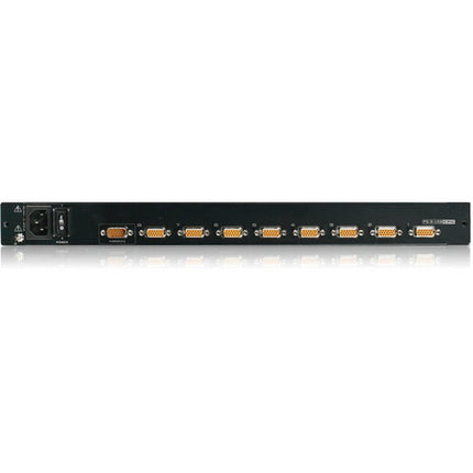 IOGEAR 8 Puertos 17" LCD Combo Switch KVM con Monitor 1280x1024 y Teclado Integrado