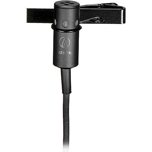 Audio-Technica AT831b Micrófono Lavalier Condensador Cardioide 40Hz-16kHz 6ft