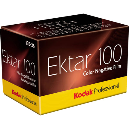 Kodak Professional Ektar 100 Film 35mm 36 Exposiciones ISO 100 Grano Fino