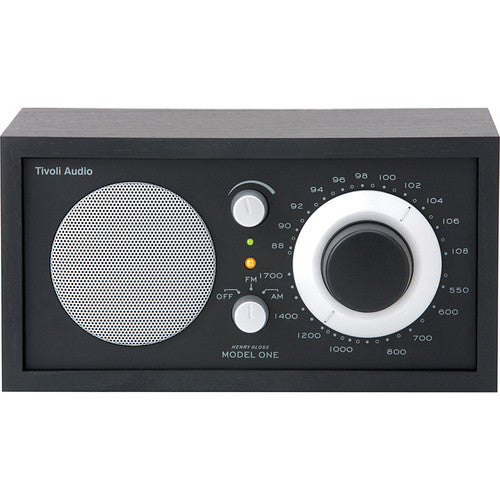 Radio de Mesa Tivoli Model One AM/FM Madera 3 Pulgadas Negro