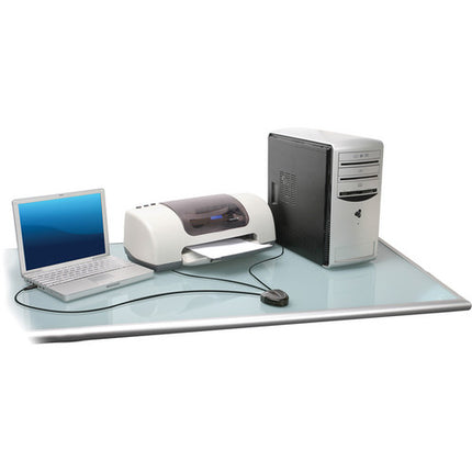 IOGEAR 2 Puertos USB 2.0 Switch Automático para Impresora con Cable USB 6'