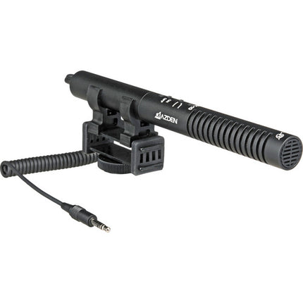 Azden SMX-10 Micrófono Estéreo Direccional para DSLR y Mirrorless con Filtro Low-Cut y Shockmount