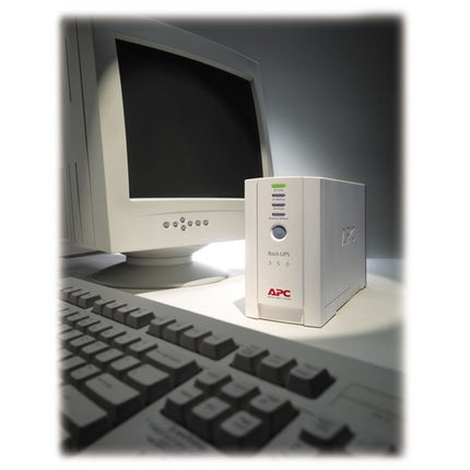 APC Back-UPS 350 350VA 210W UPS con 3 Tomacorrientes USB y Alarma
