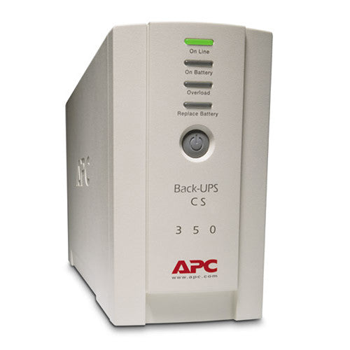 APC Back-UPS 350 350VA 210W UPS con 3 Tomacorrientes USB y Alarma