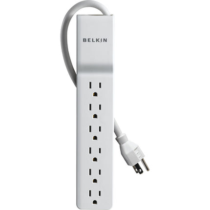 Belkin Protector de Sobretensión 6 Enchufes 700 Julios Cable 1.2 m Blanco