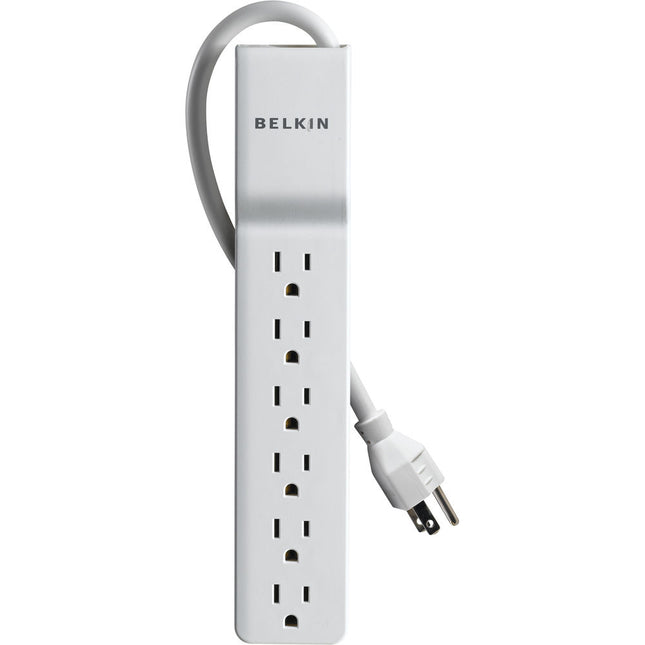 Belkin Protector de Sobretensión 6 Enchufes 700 Julios Cable 1.2 m Blanco