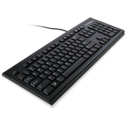 Kensington Keyboard for Life teclado USB resistente a líquidos diseño delgado y elegante