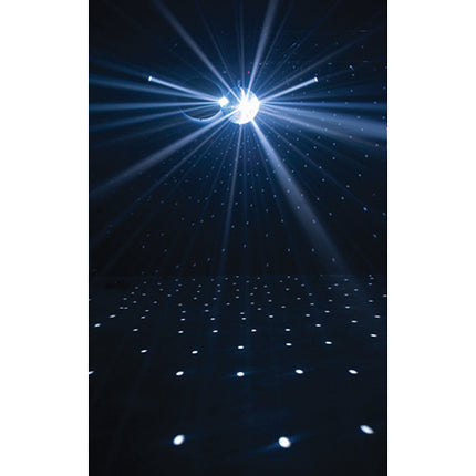 American DJ Pinspot LED II Foco LED 3W Ángulo 3° con Lente 12° y Soporte