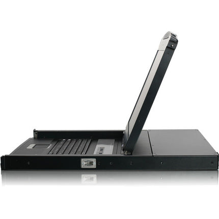 IOGEAR 8-Port LCD Combo KVM Switch 17" TFT Monitor 1280x1024 Pixels USB Cables