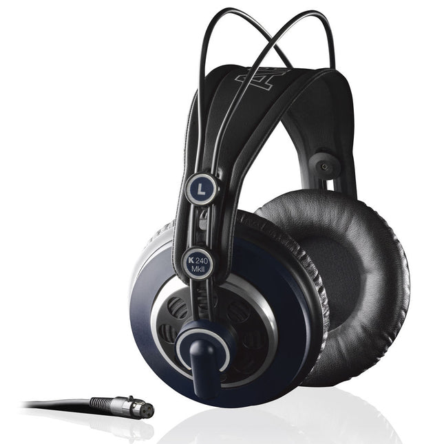 AKG K240 MKII Auriculares Profesionales Semiabiertos Diseño Circumaural Adaptador 1/4" incluído